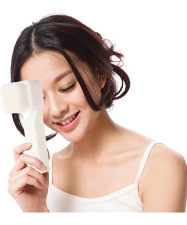 minkissy Silicone Face Scrubbers Exfoliator Brush Facial Cleansing Brush Precision Pore Cleansing Blackheads Removing Face Brush White - Buy Online on GoSupps.com