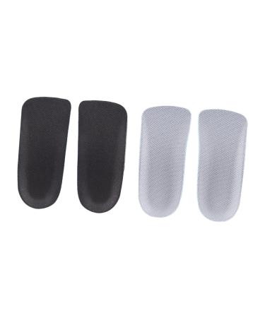 4 Pairs Insole Height Increased Cushion Foot Protection Pad Heel Cushion Heel Pad Increase Lifting Socks Heel Support Pad Height Increase Socks Heel Protector