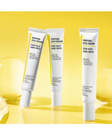  G n rique Eye Moisturizer - Anti-aging 40ml dark circles with peptide complex firming treatment with light texture fast-absorbing skincare puffiness reducer for a - Buy Online on GoSupps.com