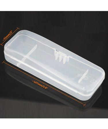 Great Tangle Portable Trip ABS Razor Protection Case - Transparent Holder for Men's Shaving Travel - Buy Online on GoSupps.com