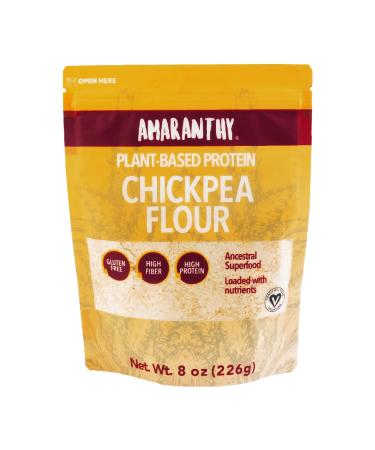 Amaranthy Chickpea Flour - High Protein - High Fiber - Gluten Free (1 Bag 8 oz.)