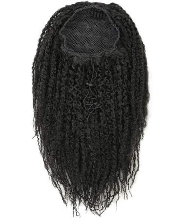Ysxsxy Marley Braids Locs Ponytail Drawstring Ponytail Extension Hairpieces Clip in Braided Loc Ponytail Afro Kinky Curly Clip in Braided Pony Tail Hair Extensions for Black Women (18 Inch 1B) 18 Inch 1B - Buy Online on GoSupps.com
