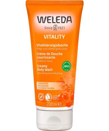 Weleda Bio Gift Set Sanddorn 2023 | Natural Cosmetics Care Box - Vitality Shower Gel & Hand Cream for Daily Care - Buy Online on GoSupps.com