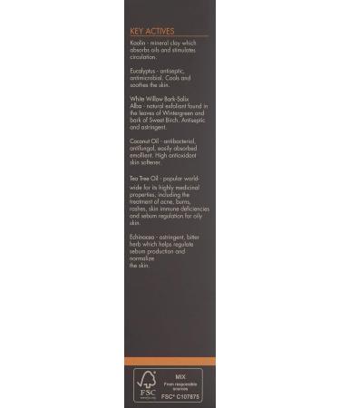 OM4 Oily STEP 1 Green Clay Cleanser | Detox & Purify Men's Skin | Target Breakouts - Buy Online on GoSupps.com