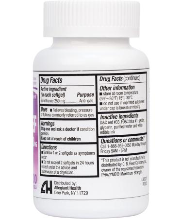 HealthA2Z Super Savings Bundle Deal - Gas Relief Simethicone 250mg (200 Softgels) & Multi Collagen Pills 1735 mg (270 Collagen Capsules) - Buy Online on GoSupps.com