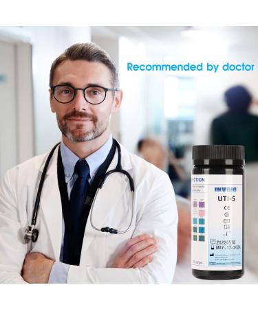 INVBIO URS 5-in-1 Urine Test Strips - 50 Count Pack - Protein, Leukocytes, Nitrite, pH, Blood - UTI & Urinary Tract Infection Strips - Buy Online on GoSupps.com