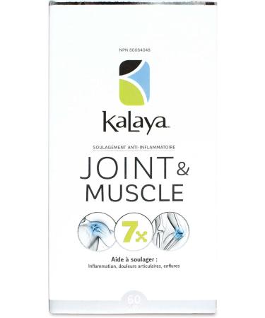 Kalaya 7X joint & Muscle Anti-Inflammatory Supplement (180 capsules) 60 Caps (Pack of 3) - Buy Online on GoSupps.com