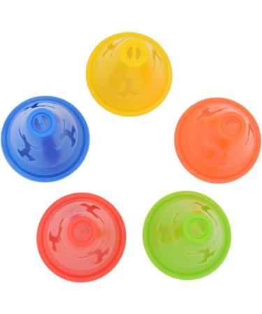 Famgee 3 Plastic Windproof Slalom Cones Set for Roller Skating & Training - 20 Pcs, 5 Colors - Buy Online on GoSupps.com