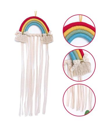 FDDU Rainbow Hair Clip Holder - Stylish Organizer for Girls | Hairpin Storage for Bedroom & Bathroom - Buy Online on GoSupps.com