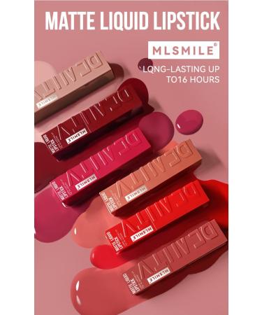 Buy Matte Liquid Lipstick Set | Velvet Lip Gloss - Perfect Gift for Women | International Shipping Available - Buy Online on GoSupps.com