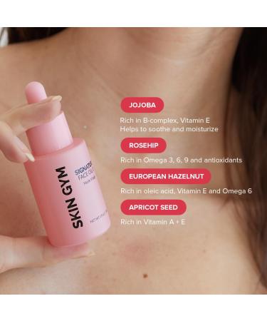 Shop Skin Gym Rose Quartz Gua Sha & Signature Oil Kit | Radiance Boosting Duo for Facial Contouring & Skin Rejuvenation | All-in-One Exfoliating & Moisturizing Oil | Perfect for AM/PM Use | International Shipping Available - Buy Online on GoSupps.com