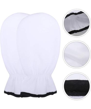 DOITOOL 1 Pair Daily Hand Beauty Women Dry Essectial Exfoliating White Gloves Spa Calluses Thickened Re Home Glove Preservation Rough Heal Care Peel Heat Gel Oil Day - Buy Online on GoSupps.com