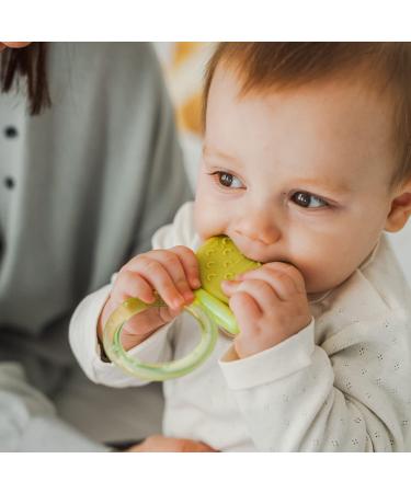 Suavinex Silicone Teether for Babies 4+ Months | Cooling Butterfly Teether - Soft & Lightweight | Buy Online - Buy Online on GoSupps.com