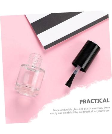 SOIMISS Lot de 25 Flacons Vides pour Vernis Ongles 5Ml en Verre Transparent Bouchon Aluminium lectrolytique Flacon Rechargeable pour Manucure Rangement Peinture Accessoires Nail Art - Buy Online on GoSupps.com