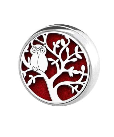 Colorful Home Tool Aromatherapy buckle mouth protection magnetic clips perfume essential oil diffuser medallion buckle with washable diffusor felt pad for face mouth protection dress brooch man owl