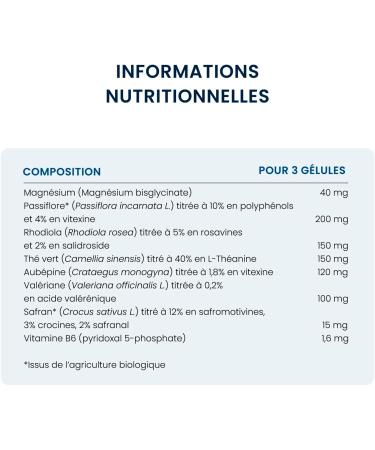 Stress Complex 8 Natural Active Ingredients for Stress and Emotional Balance 90 Capsules 100% Vegan No Additives Wellness and Serenity High Quality Dynveo - Buy Online on GoSupps.com