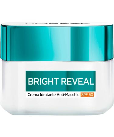 L'Or al Paris Bright Reveal Anti-Macchia Kit with Moisturising Cream SPF50 50ml + UV Fluid SPF50 50ml + Exfoliating Scrub 25ml + Facial Serum 30ml - Set of 4 Cream + UV Fluid + Peeling + Serum - Buy Online on GoSupps.com