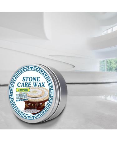 2 Stone Polishing Wax | 200g Protective Stone Polish | Stone Restoration Wax Suits for Marble Furniture Ceramic Tiles Stone Floor Stone Walls Stone Counter Dtt 2 Pcs Single Attribute - Buy Online on GoSupps.com