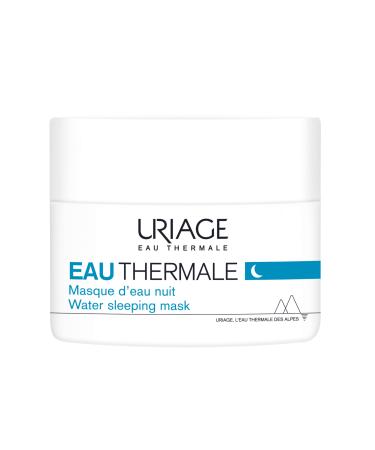URIAGE Thermal Water Sleeping Mask 1.7 fl.oz. | Soothing Face Mask for Dry Skin | Anti-Aging Face Treatment with Hyaluronic Acid for All Skin Types | Hydrating & Soothing Overnight Mask