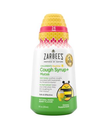 Zarbee's Kid's Cough + Mucus Day- 8oz Daytime - Grape 8oz