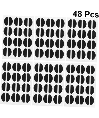 Stobok 24 Pairs Nasal Cushion - Rubber Silicone Glasses Nose Pads for Comfort | 1.9x0.8cm Black Nose Pieces for Improved Fit - Buy Online on GoSupps.com