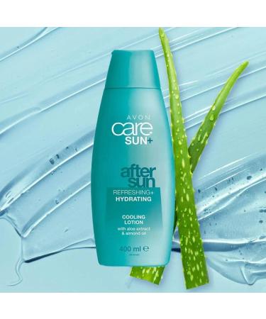 Avon Care Sun+ After Sun Refreshing & Hydrating Cooling Lotion with Aloe 400ml - Buy Online on GoSupps.com