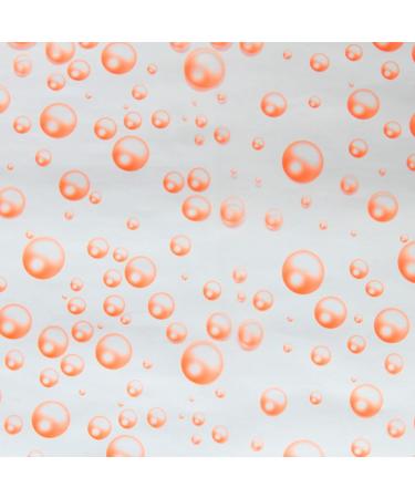 Orange Bubbles - Bath Bomb Wrap 40 cm - (200 sheets)