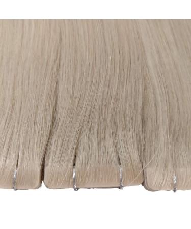 Invisible Tape In Extensions | Real Hair Salon Quality | 10 Pieces 45cm Light Blonde #60 | International Shipping - Buy Online on GoSupps.com