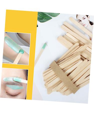 WOONEKY 150 Pieces Wax Spatula Set - Premium Wooden Spatulas for Waxing Protocol Care - Ideal for Professional and Home Use - Buy Online on GoSupps.com