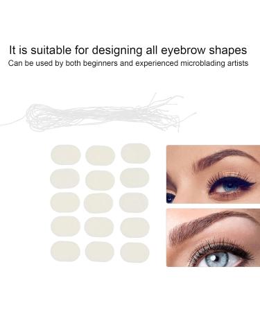 Pilipane Outil de mesure de tampon ponge de fil de remplacement accessoire pour r gle de marqueur de ligne de Microblading outil de mesure de tatouage de sourcils cologique de haute - Buy Online on GoSupps.com