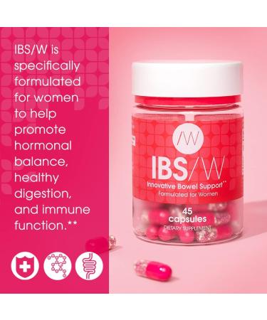 Innovative Bowel Support for Women - Natural Relief for IBS Symptoms - Made in USA, Non-GMO, Gluten-Free - 3rd Party Tested - Buy Online on GoSupps.com