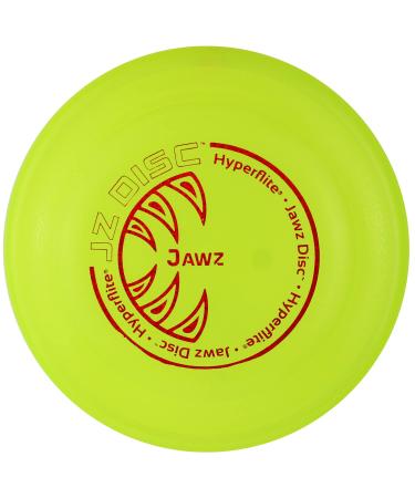 Hyperflite K10 Jawz bite-proof dog Frisbee YELLOW with X-Flash Anti-Glare against sun flashes