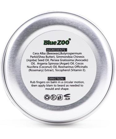 jojomis 30g Beard Balm with Sandalwood/Eucalyptus/Sweet Orange Scent Grooming Growth Soften Mustaches - Eucalyptus - Buy Online on GoSupps.com