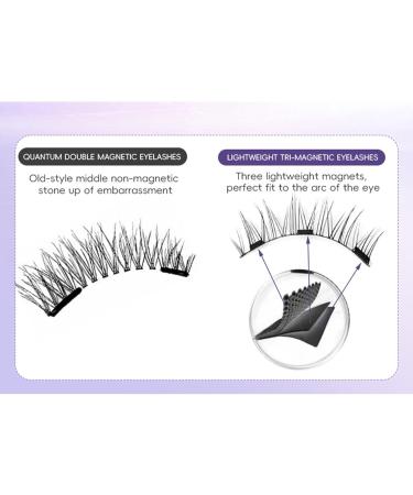 Magnetic Eyelashes with Applicator | Magnetic Lashes with Applicator | Eyelash Applicator Tool with 1 Pair False Eyelashes | Magnetic Lashes No Glue Or Liner Needed | Magnetic Lash Applicator Tool - Buy Online on GoSupps.com