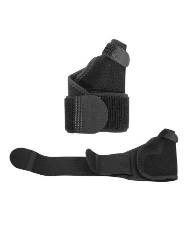 Wrist Brace for Carpal Tunnel & Thumb Sprain Protection Sports Finger Guard (Black) | International Shipping Available - Buy Online on GoSupps.com