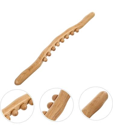Gleavi 1stk SHA Apparatus - Wooden Back Massage Device for Tendon Pulling & Trigger Point Relief | Portable Muscle Soreness Roller - Buy Online on GoSupps.com