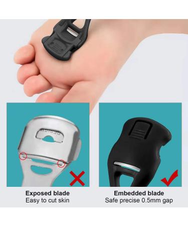 Premium Stainless Steel Foot Care Set for Dry Wet Foot Heel Callus Removal - Buy Online on GoSupps.com