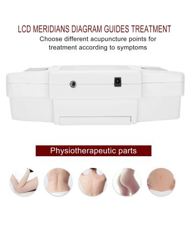 NATUDECO Electronic Pulse Massager | Digital Muscle Pain Relief Device | Adjustable Multifunctional Stimulator | EU Compliant - Buy Online on GoSupps.com