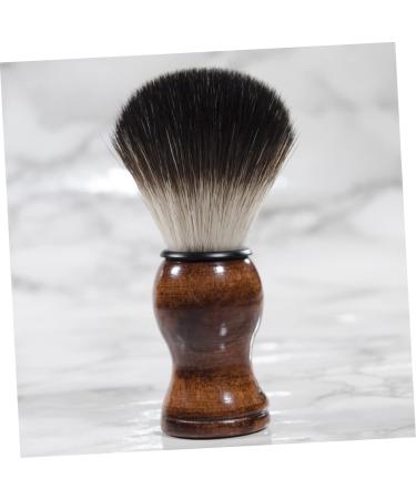 Minkissy Soft Beard Shaving Brush | Bamboo Men's Beard Tool 11x3.2CM | Perfect for Grooming & Styling - Buy Online on GoSupps.com