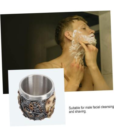 Subsofan Men's Shaving Set - 3-Piece Soap Shell Cream & Bowl | Premium Razors for Beard & Head | International Shipping - Buy Online on GoSupps.com