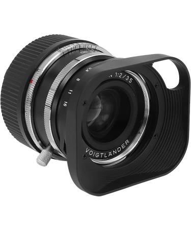 Haoge Square Metal Lens Hood for Voigtlander 35mm f2 Ultron & 21mm f3.5 Color Skopar - Hollow Out Design - Buy Online on GoSupps.com