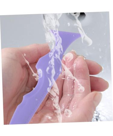 FOMIYES 3pcs Silicone Beauty Ruler Lash Applicator Purple Tools Makeup Supplies Girl Supplies Smoky The Face - Buy Online on GoSupps.com