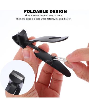 Tiesome Ergonomic Nail Clippers for Seniors | Premium Sharp Toenail & Nail Scissors for Men & Women - Buy Online on GoSupps.com