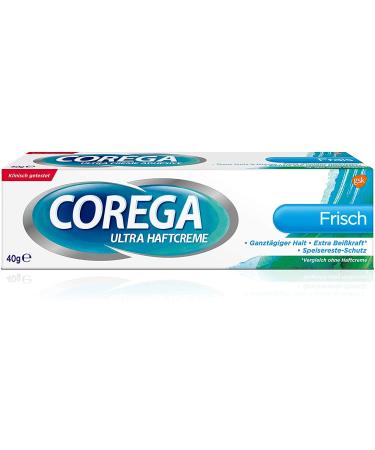 Corega Ultra Adhesive Cream Fresh 40g pack of 6 (6x 40g)