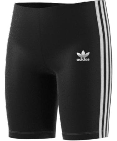 Buy adidas Girls Cycling Shorts Leggings | Black/White | Size 9-10 Years EU - International Shipping Available - Buy Online on GoSupps.com