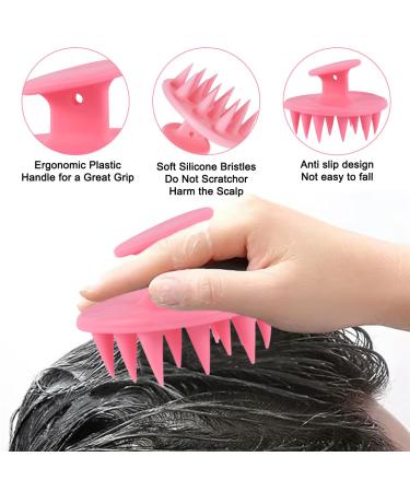 Premium Hair Oil Applicator Set - 3 Bottles & Scalp Massage Brushes for Salon & Home Use - Buy Online on GoSupps.com