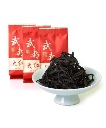 GOARTEA GOARTEA 25Pcs*8g Organic Supreme Da Hong Pao Dahongpao Big Red Rob FuJiane Wuyi Mountain Rock Chinese Oolong Tea