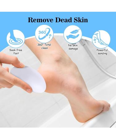 Egg Shape Foot Grinder Manual Callus Remover for Soft Velvety Feet Durable Pedicure Tool Ideal for Dead Skin Removal Eco-Friendly Foot Care Solution for Home Spa and Salon Use Portable and Safe - Buy Online on GoSupps.com