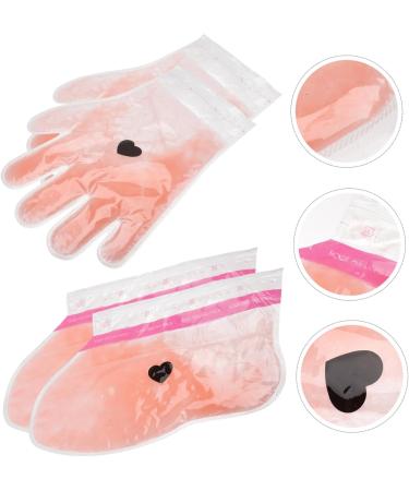 Ipetboom 2 Pairs Wax Gloves Hand Feet Wax Cover Plastic Liner Bags Sand Off Mitt Paraffin Wax Feet Film Paraffin Wax Gloves Wax Hand Covers Non-Woven Fabric Frosted Nursing Supplies - Buy Online on GoSupps.com