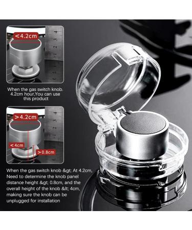 6-Piece Child Lock for Stove Rotary Knobs - Universal Baby Safety Solution | Fits 4.2cm Buttons - Protect Your Kids - Buy Online on GoSupps.com